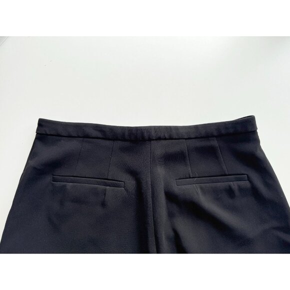 Aritzia BABATON ATELIER Black Crepe Tapered Leg Ankle Trousers Pants, Size 8 - Picture 6 of 12